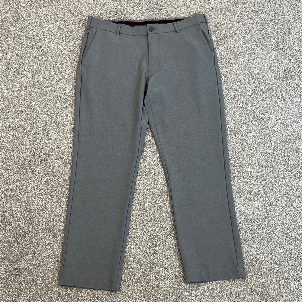 Van Heusen Gray Dress Pants for Men Slim 34x30‎